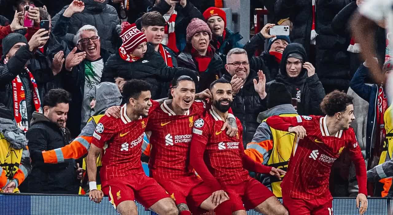 利物浦王者归来，欧冠淘汰赛恢弘开始