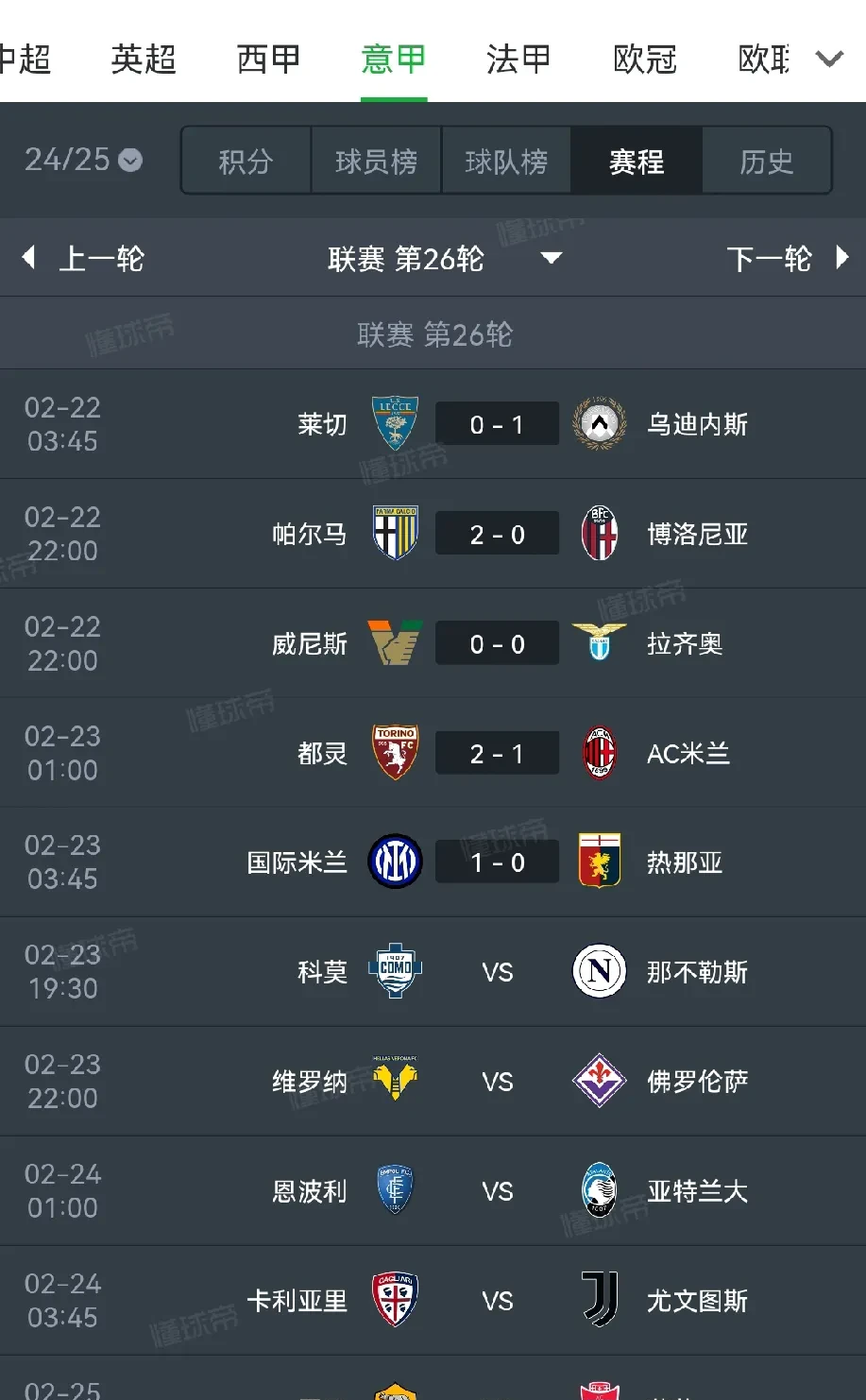 国米大胜,继续领跑意甲积分榜 国米大胜,继续领跑意甲积分榜