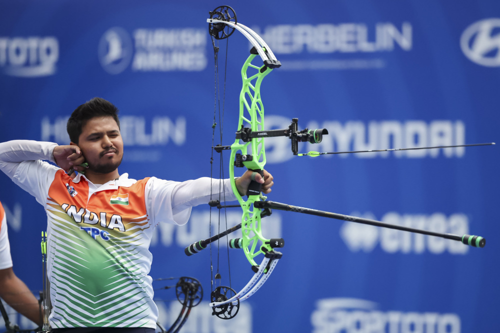 摩洛哥代表团在射箭比赛中发挥出色